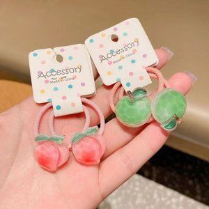 Children's rubber band cute head rope